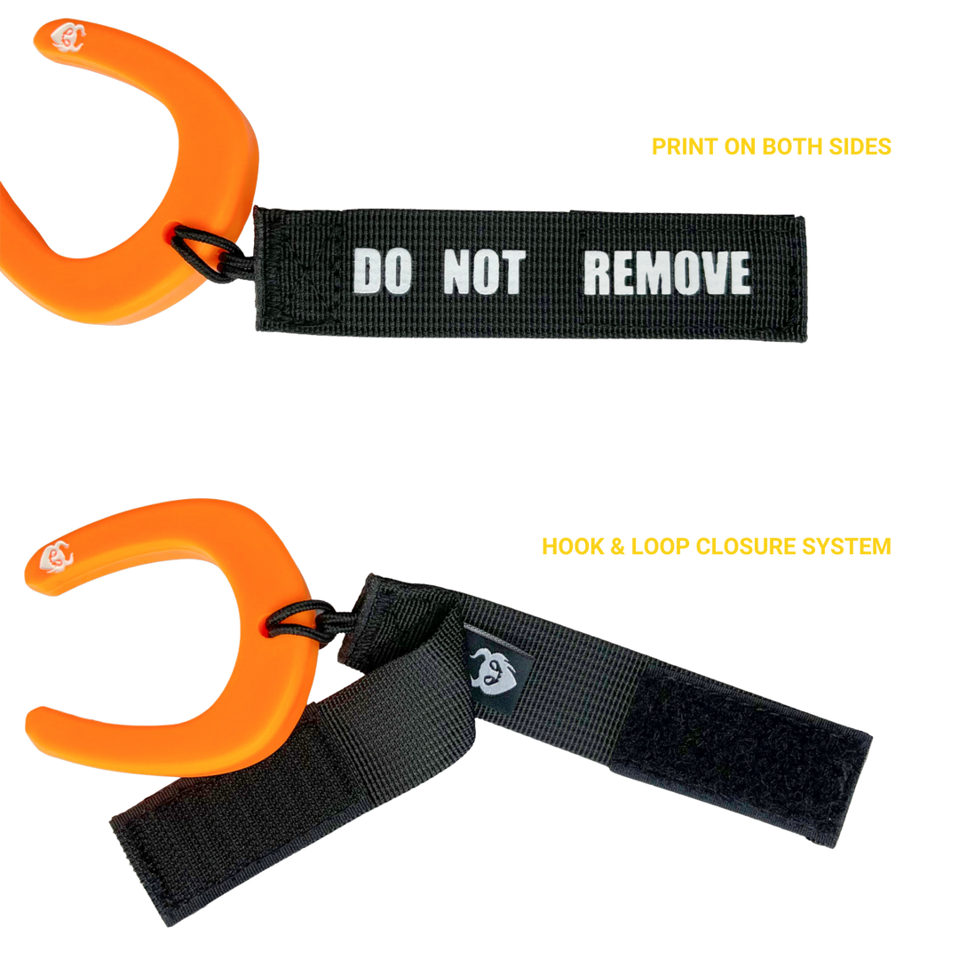 how to use the militaur do not remove strap for the first responder door stops