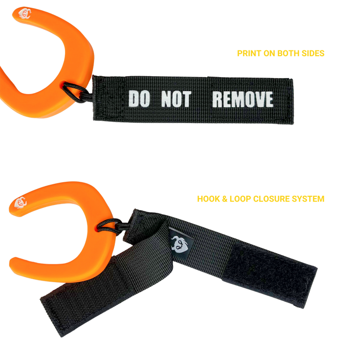 how to use the militaur do not remove strap for the first responder door stops