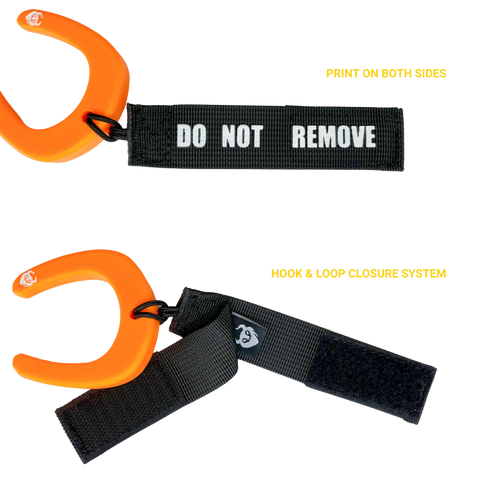 how to use the militaur do not remove strap for the first responder door stops