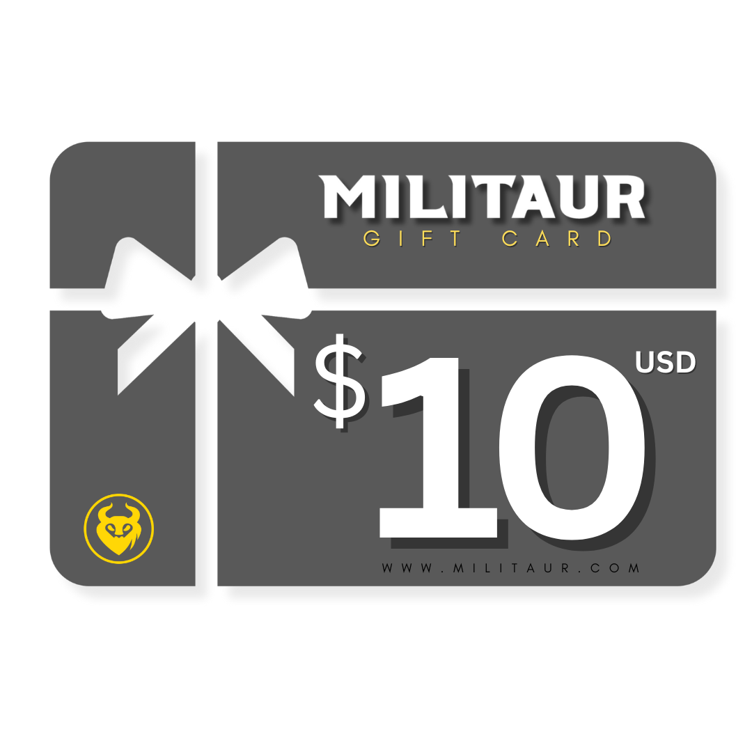 militaur 10 dollar gift card