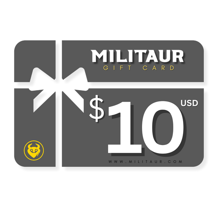 militaur 10 dollar gift card