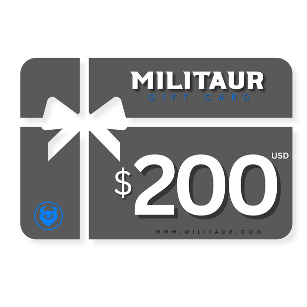 MILITAUR Gift Card