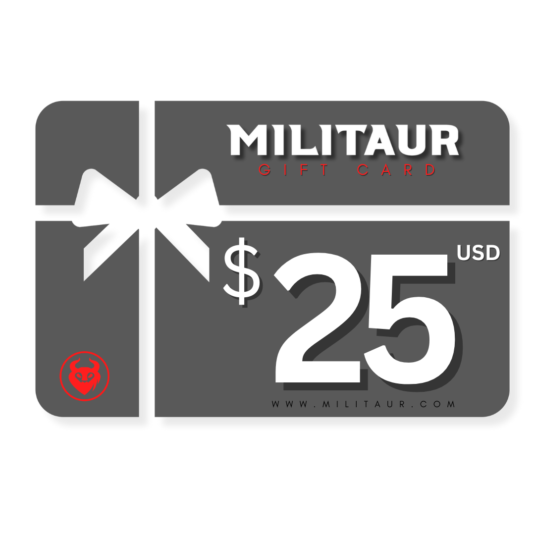 militaur 25 dollar gift card